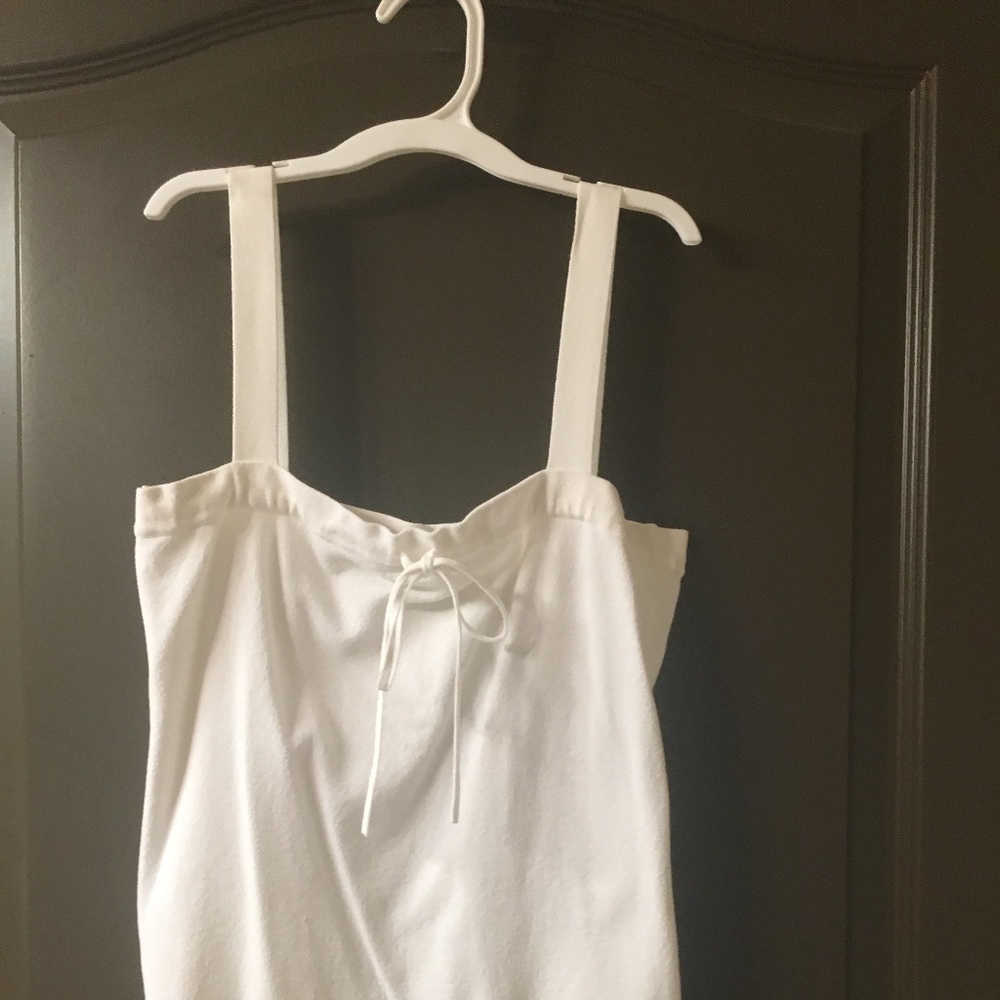 White summer top